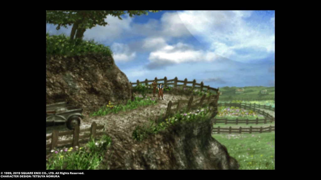 Screenshot dal gioco Final Fantasy VIII Remastered
